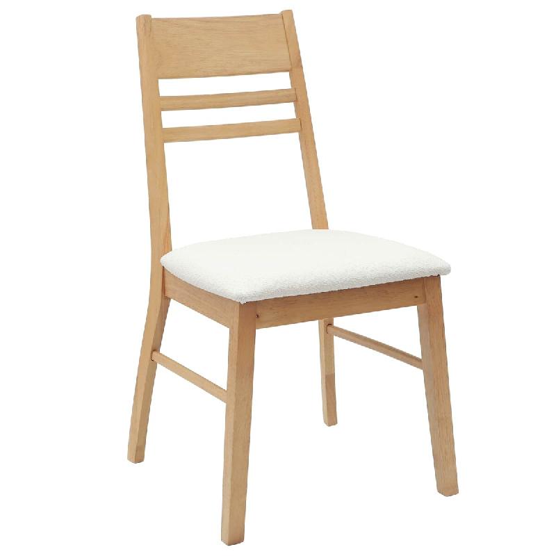Chaises de salle à manger 2 pcs Naturel 43 x 54 x 89 cm Modèle Orion Vision - 8721359374773_0