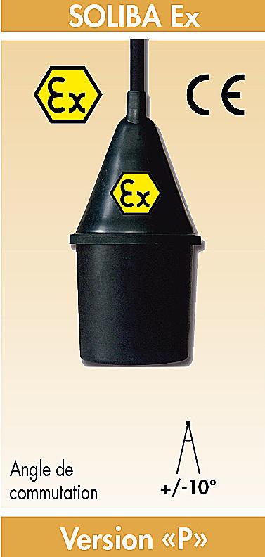 Détecteur de niveau certifié ATEX pour solides - SOLIBA EX P - arrêt remplissage silos_0