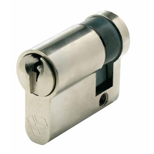 DEMI CYLINDRE - 40 X 10 MM - V5 5101 - VARIURE UA 1001 - NICKELÉ VACHETTE