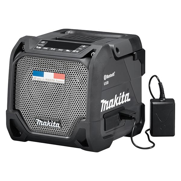 Enceinte connectée 12/14,4/18v (sans batterie ni chargeur) bluetooth + 1 adaptateur secteur - MAKITA - dmr202b - 787095_0