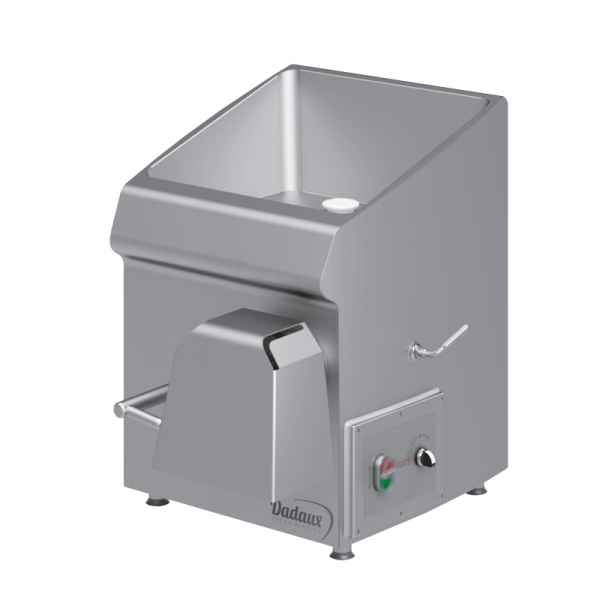 Hachoir à viande Dadaux - Double coupe 98 ou simple coupe TX98 - 15L - Débit 500 kg/h - Inox_0