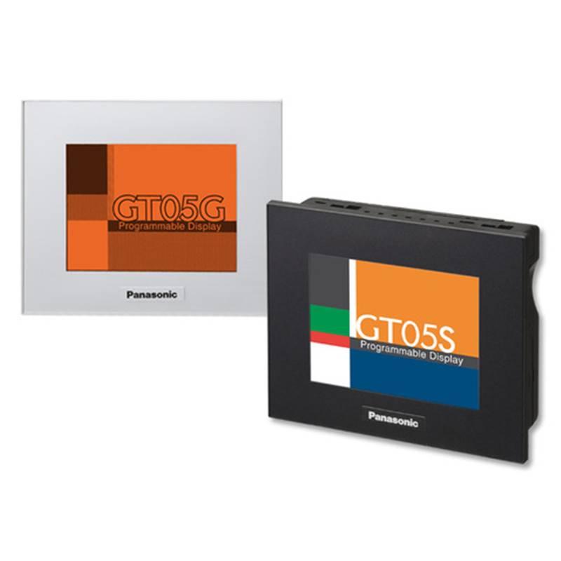 Interface homme machine tactile GT05G - 3.5'' - boîtier noir - rétroéclairage multicolore - RS232C - 24VDC - résolution 320 x 240 pixels_0