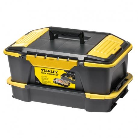 Kit boite, caisse a outils + organiseur click & connect 50cm STANLEY stst1-71962_0