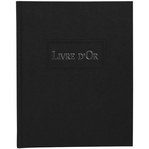 LIVRE D'OR CLASSIQUE NOIR - LE DAUPHIN