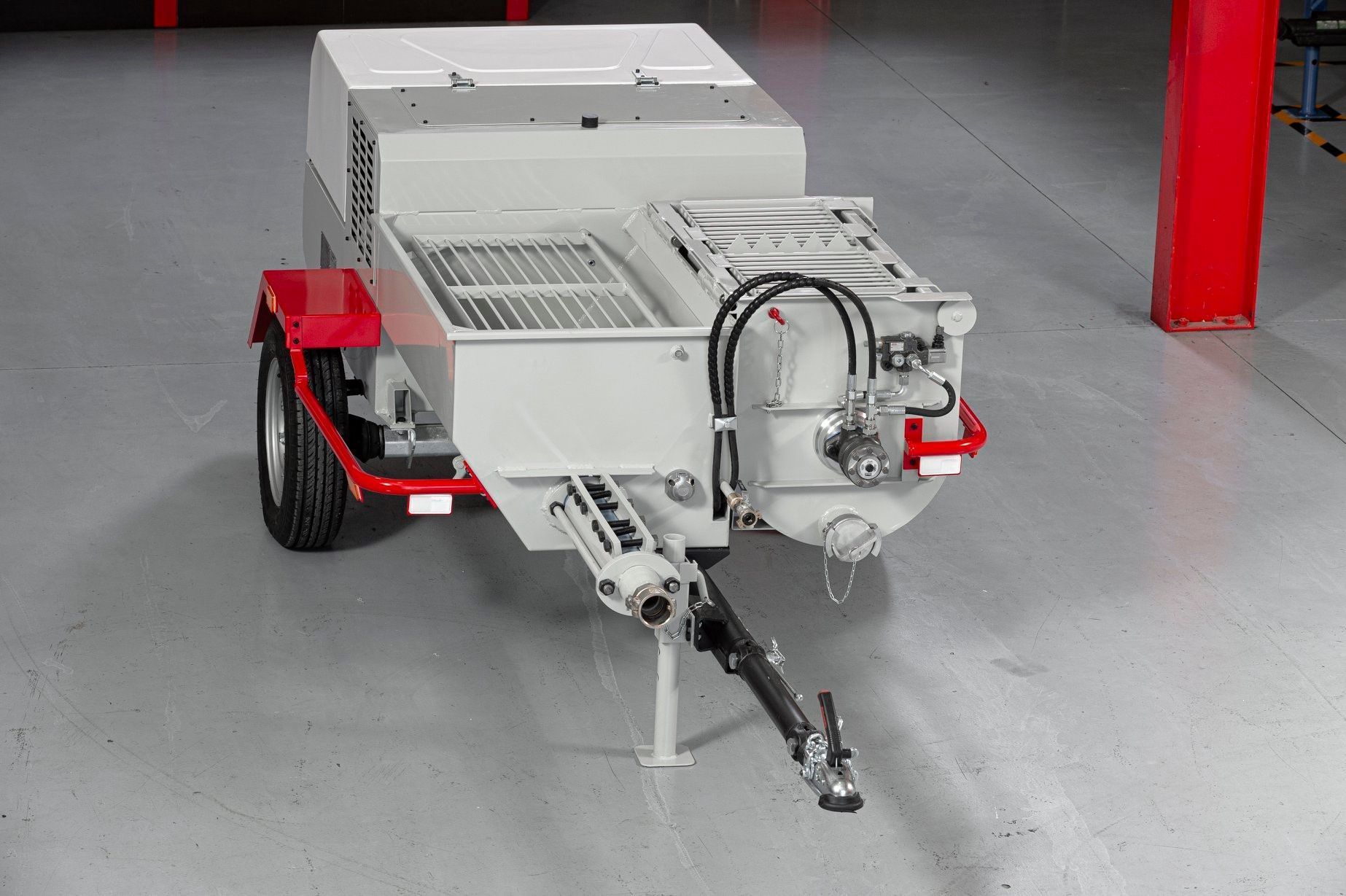 Machine à projeter / à enduire équilibrée et maniable - Moteur diesel Kohler de 1 372 cm3 - MATCO ce-200-cv_0