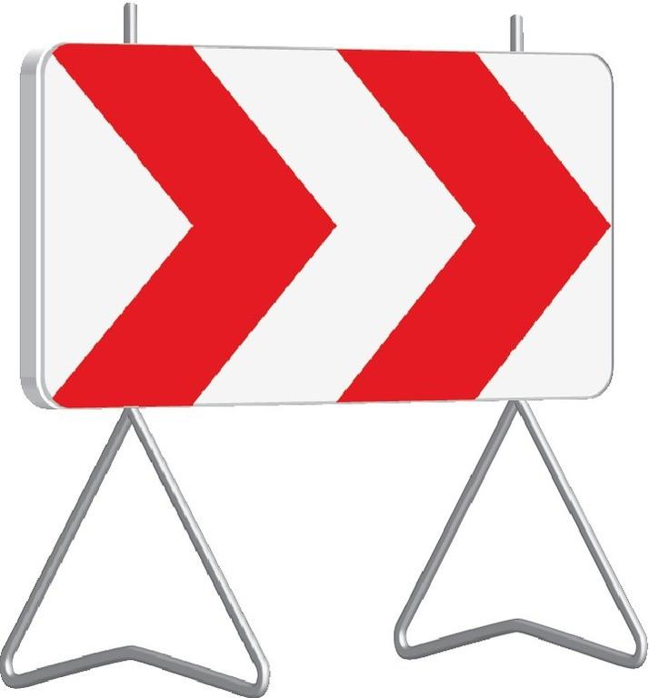 Panneaux Taliasign K8 1000x500 mm classe 1 signalisation de position - PNTLGLV1K8-TL01_0