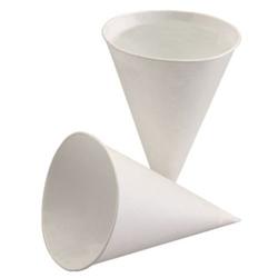 PAPSTAR 200 Gobelet pointu, papier canne à sucre 150 ml Ø 8,5 cm - 11,5 cm blanc - blanc 88619_0