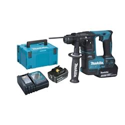 Perforateur Sds Plus Sans Fil 18v + 2 Batteries 5ah + Chargeur + Coffret Makpac Makita Dhr171rtj - 0088381848589_0
