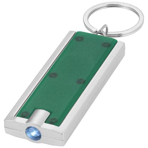 Porte-clés publicitaires avec lampe LED Castor - modèle 11801205 - torche à LED blanche lumineuse_0
