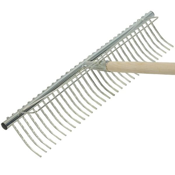 Râteau à gazon professionnel zingué - 44 dents - largeur 80cm - Réf. 196102 - Depypere_0