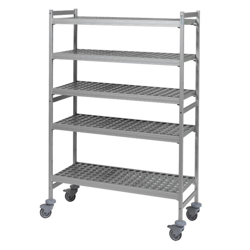 Rayonnage mobile clayettes polymère 6611 Fermostock L 1077 mm - 460, 5_0