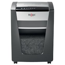 REXEL Destructeur de documents Momentum M515 P-5, coupe micro, 2x15mm, 15 feuilles, 30 litres, 2104577EU - gris plastique 2104577EU_0