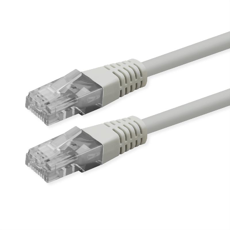ROLINE Cordon Cat.6 (Classe E), UTP, PoE, blanc, 3 m_0