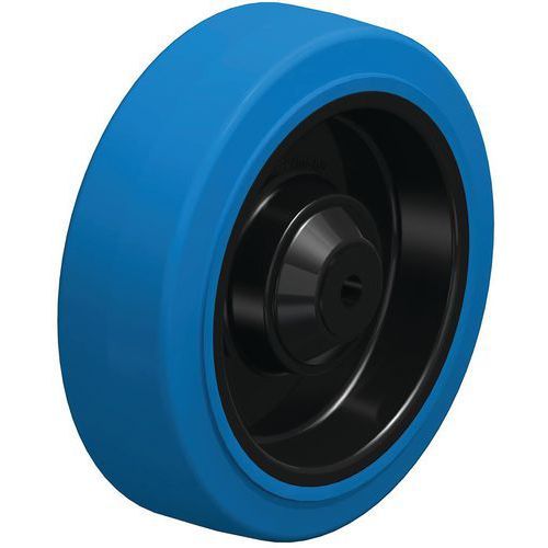 ROUE FORTES CHARGES À BANDAGE CAOUTCHOUC POEV 125_8K-SB - BLICKLE