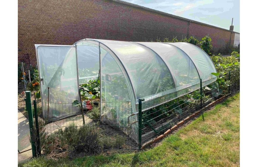 Serre tunnel pour les maraîchers et horticulteurs à installer - tous types de sols - MINI_0