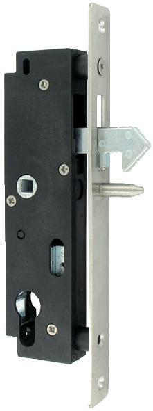 Serrure encastré gk portail coulissant axe 40mm - TIRARD - gk401202 - 585442_0