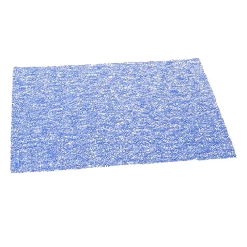 Set de table rectangulaire 30x45 cm en PVC couleur orage - Paris Prix_0