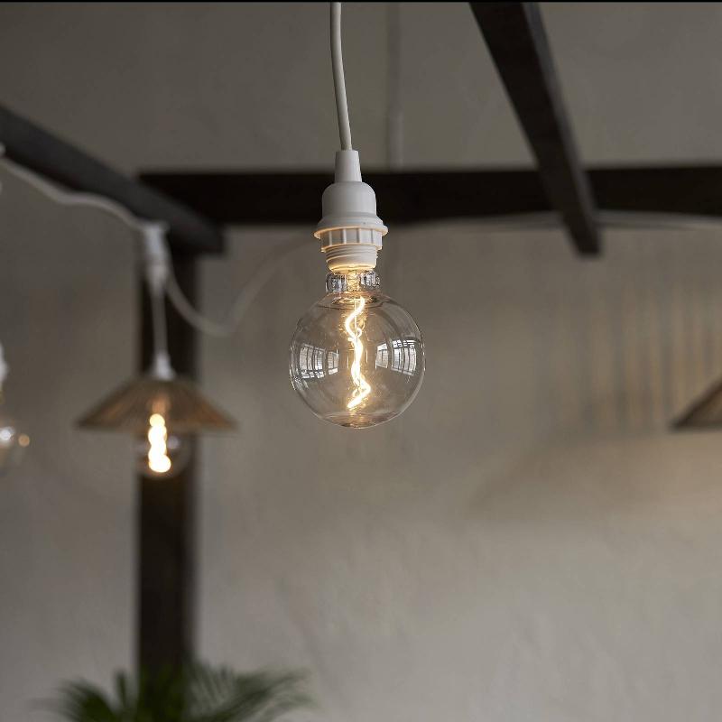 STAR TRADING GLOBE LED G95 E27 1 W 2 200 K AVEC ASPECT FILAMENT