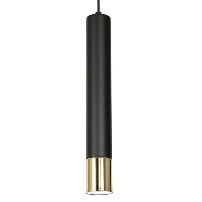 LUMINEX SUSPENSION NEST À 1 LAMPE NOIRE/DORÉE