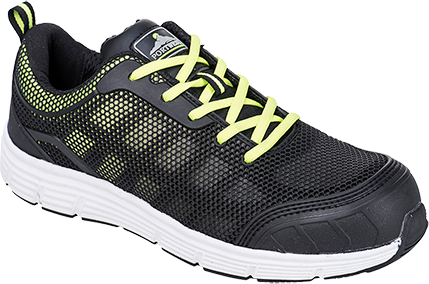 Tennis Tove Steelite S1P noir vert FT15 - Chaussures de sécurité basses, pointure 37_0