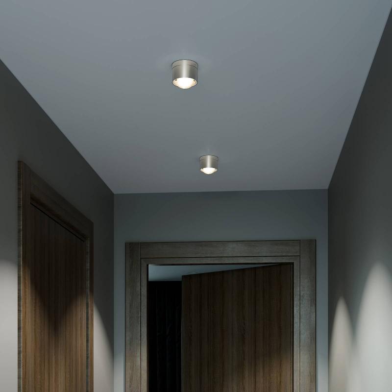 TOP LIGHT PUK! 80 ONE SPOT LED LENTILLE MATE, NICKEL MAT