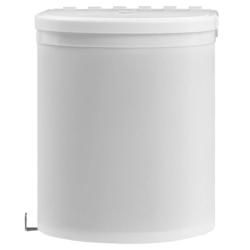 VidaXL Poubelle Intégrée De Cuisine Plastique 12 L - blanc 51174_0