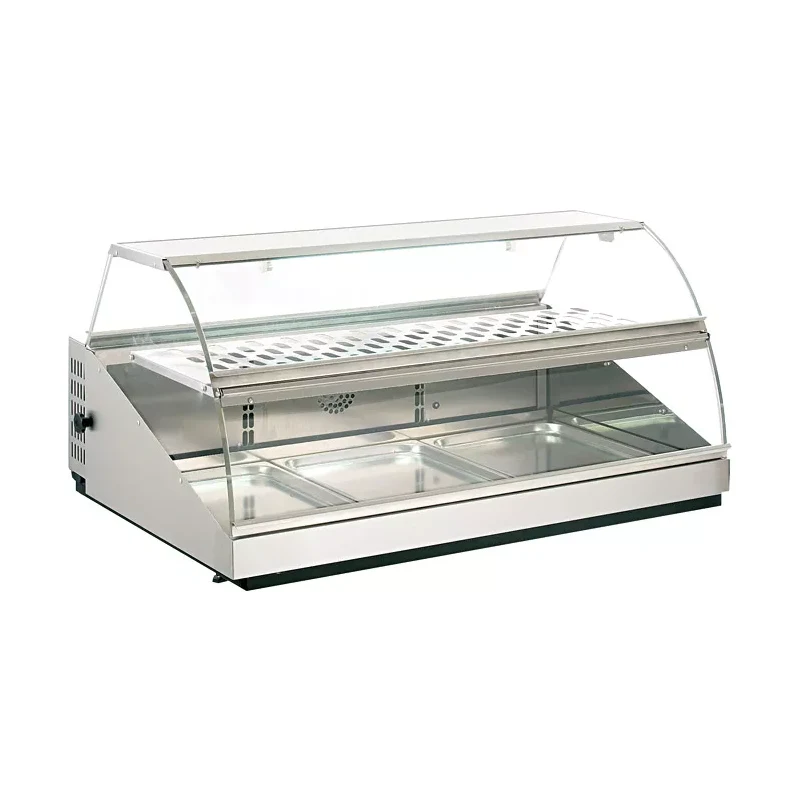 Vitrine chauffante à poser + module Roller Grill VHC1000_0