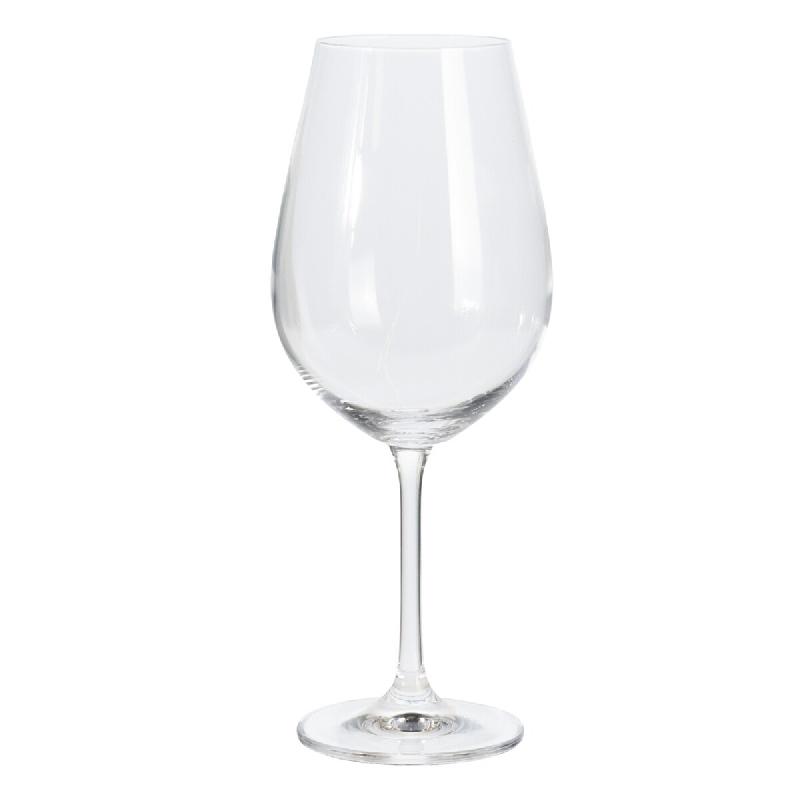 WellHome - Set de 4 verres à vin blanc 520ml avec design à rayures en relief - transparent WH16437_0