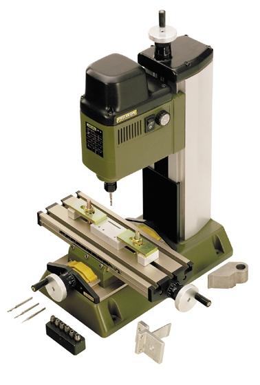 Fraiseuse industrielle PROXXON 27110 MF70 - Précision, moteur 24 pôles, table croisée en aluminium_0