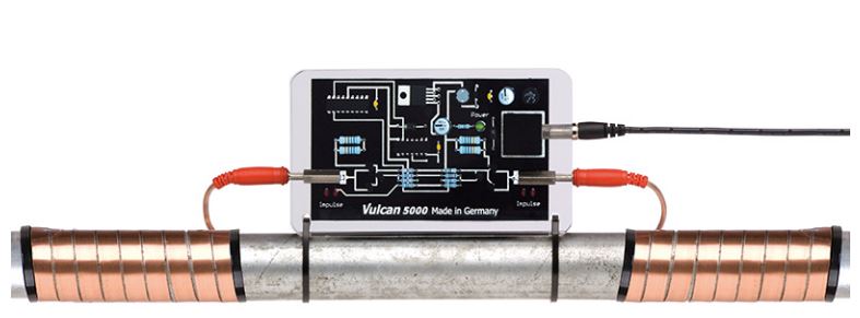 Appareil anti-calcaire à courant d'impulsions électriques vulcan pour chauffage industriel et échangeurs thermiques_0