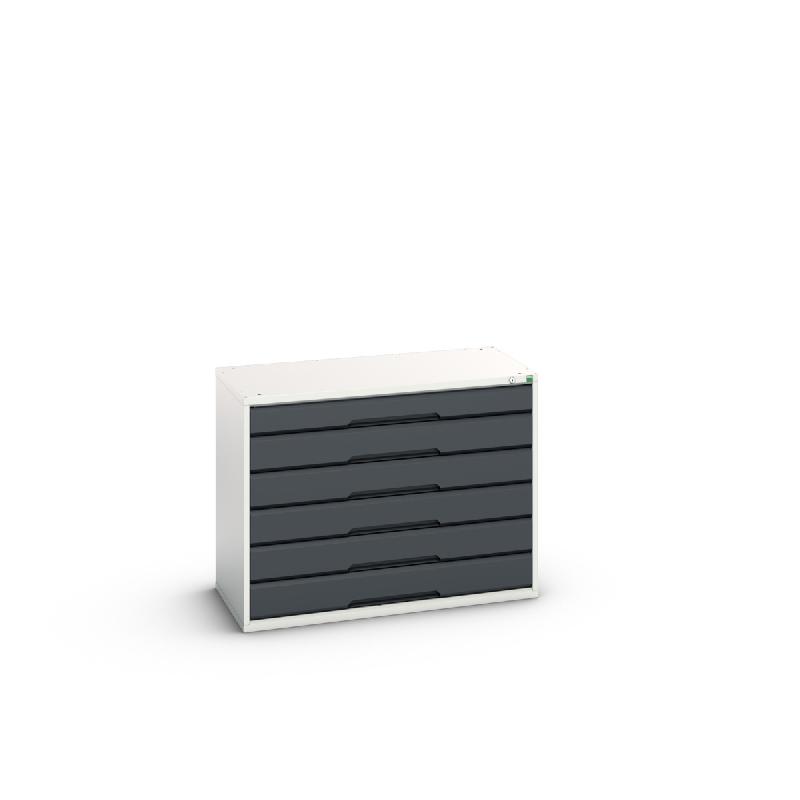 Armoire à tiroirs Verso - Réf : 16925214 - 6 tiroirs, acier robuste, revêtement poudre durable_0