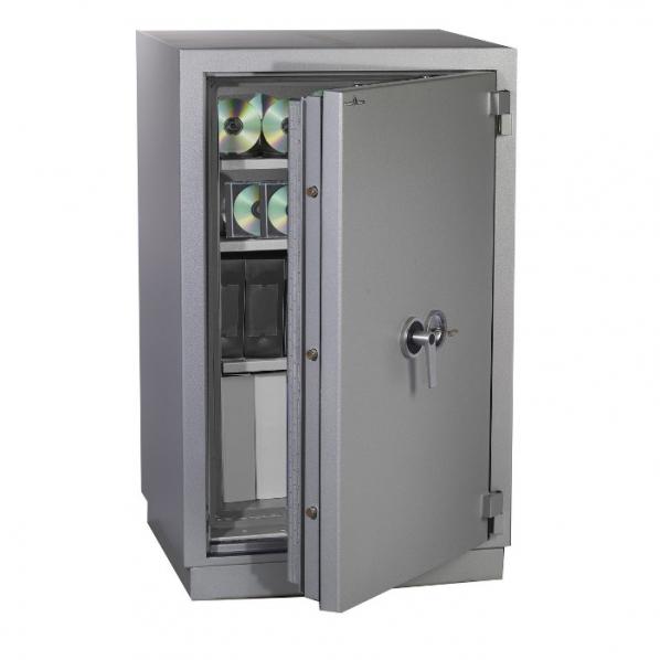 Armoire Forte ignifuge magnétique MEDIA DUO 280 Litres A clé - assurable 35 000 euros_0