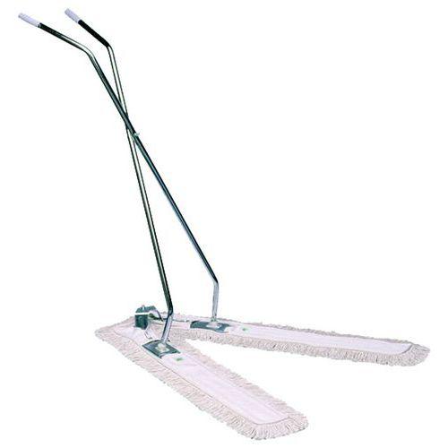 Balai Ciseaux TAP France - 100x12cm - Franges Remplaçables - Usage Sec/Humide