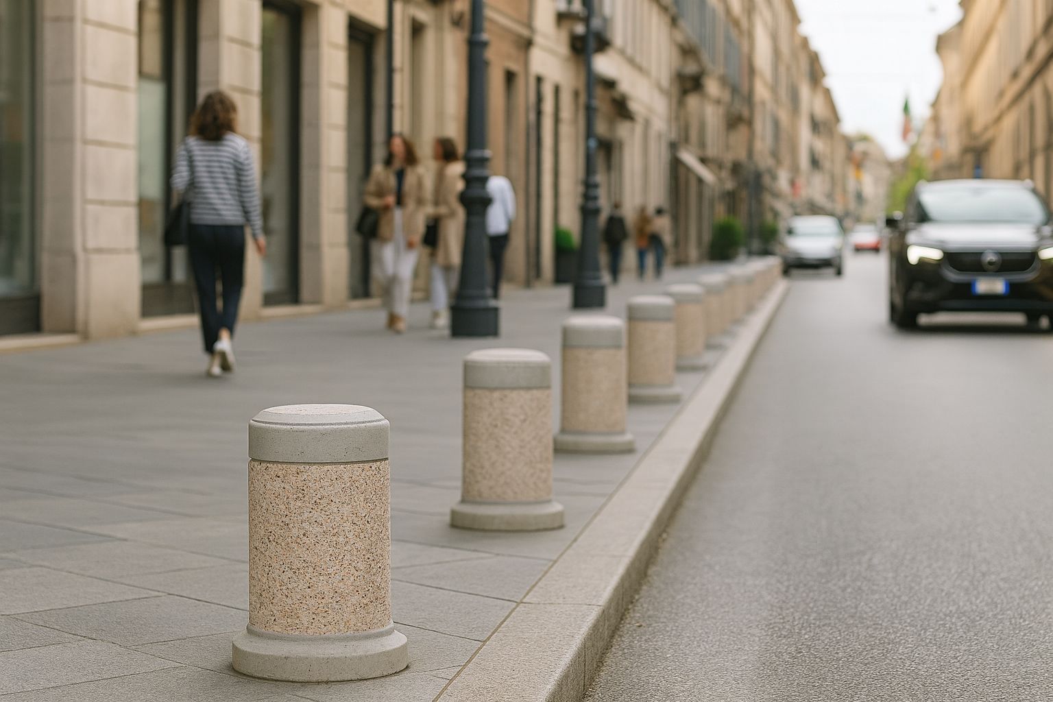 Borne à socle en béton - article 586 - conditionnement minimum par 4_1