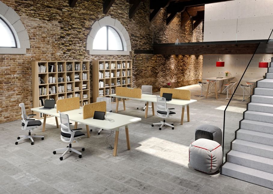 Bureau classique droit bench_0