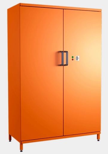 Casier RFID intelligent - Technologie UHF - Armoire compacte avec écran tactile et portes transparentes pour hôtels et pharmacies_0