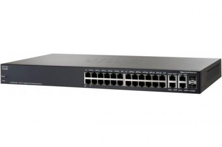 CISCO SG300-28P SWITCH MANAGEABLE 26P GIGABIT + 2 X SFP POE_0