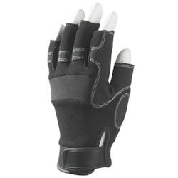 Coverguard - Mitaines de protection noire manutention avec paume renforcée EUROSTRONG 990 (Pack de 12) Noir Taille 10 - noir 3435241009906_0