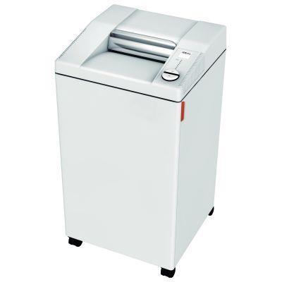 Destructeur de bureau IDEAL 2604 - Coupe fibres (bandes) - Capacité 26-32 feuilles - Corbeille 100 litres_0