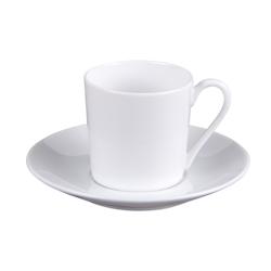 Ensemble thé Savoie en   blanche x2 -  10 cl Rond Porcelaine Table Passion - blanc porcelaine 3106232302190_0
