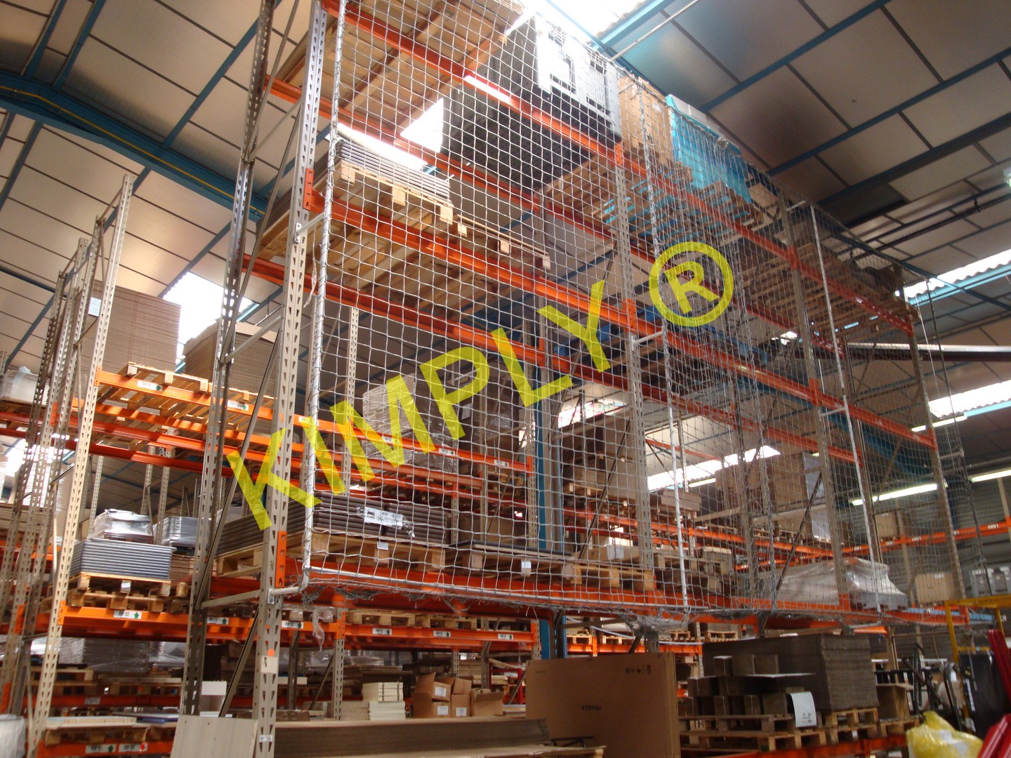 Filet anti-chute rack de stockage_0
