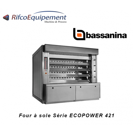 Four à sole électrique en acier inoxydable - Bassanina ECOPOWER 421 - Haute performance et faible consommation_0