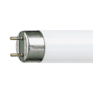 G13 Tube Fluorescent 18W/10 Actinique Blacklight 590mm UVA Gainé Philips - Rayonnement UV-A 350-400 nm_0