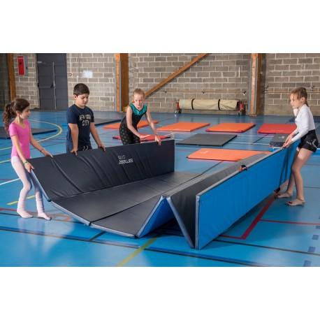 G566/12vv - Aire d'évolution unicolore 6m x 6m x 4cm - dessous antidérapant et pliable avec poignées_0