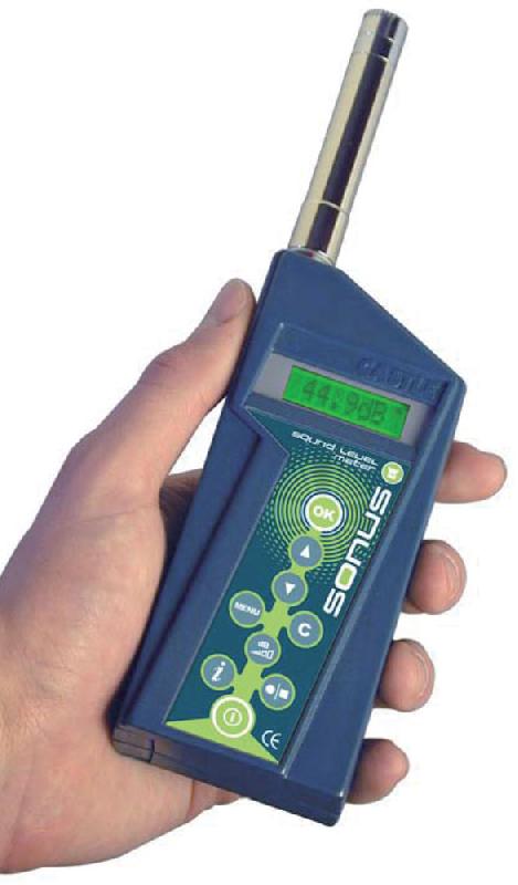 GA216B | Sonomètre 140 dB, classe 2, avec filtres A ou C, mémoire_0