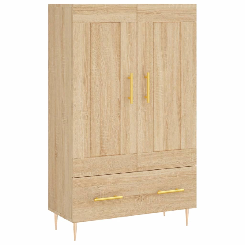 Helloshop26 - Buffet bahut commode armoire meuble de rangement organisateur cuisine salle de séjour salon haut sonoma 69,5 x 31 x 02_0034082 - 300021_0