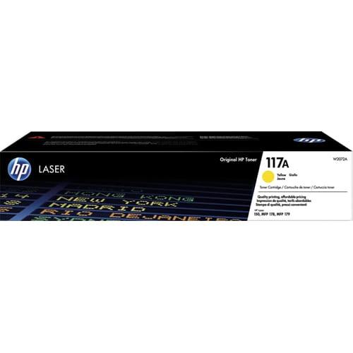 Hp cartouche toner 117a jaune w2072a_0