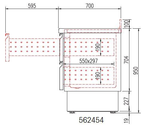 Kit de 2 tiroirs - profondeur 200 - pour mfc et mfpp - 562454_0