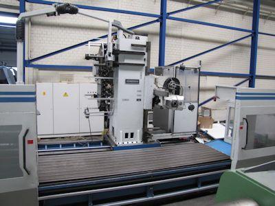 Machine de fraisage KEKEISEN UFF 4000/15 - CNC Heidenhain TNC 415 B - Courses X/Y/Z : 4000/1200/1500 mm - Table 4200 x 1250 mm_0