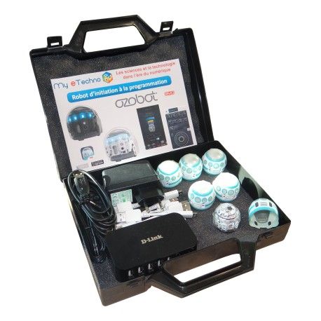 Oz43 - Robot éducatif Ozobot Evo - Pack Éducation - initiation à la programmation STEM_0